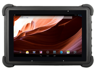 En ruggad Android Tablet, modell Welo X10A