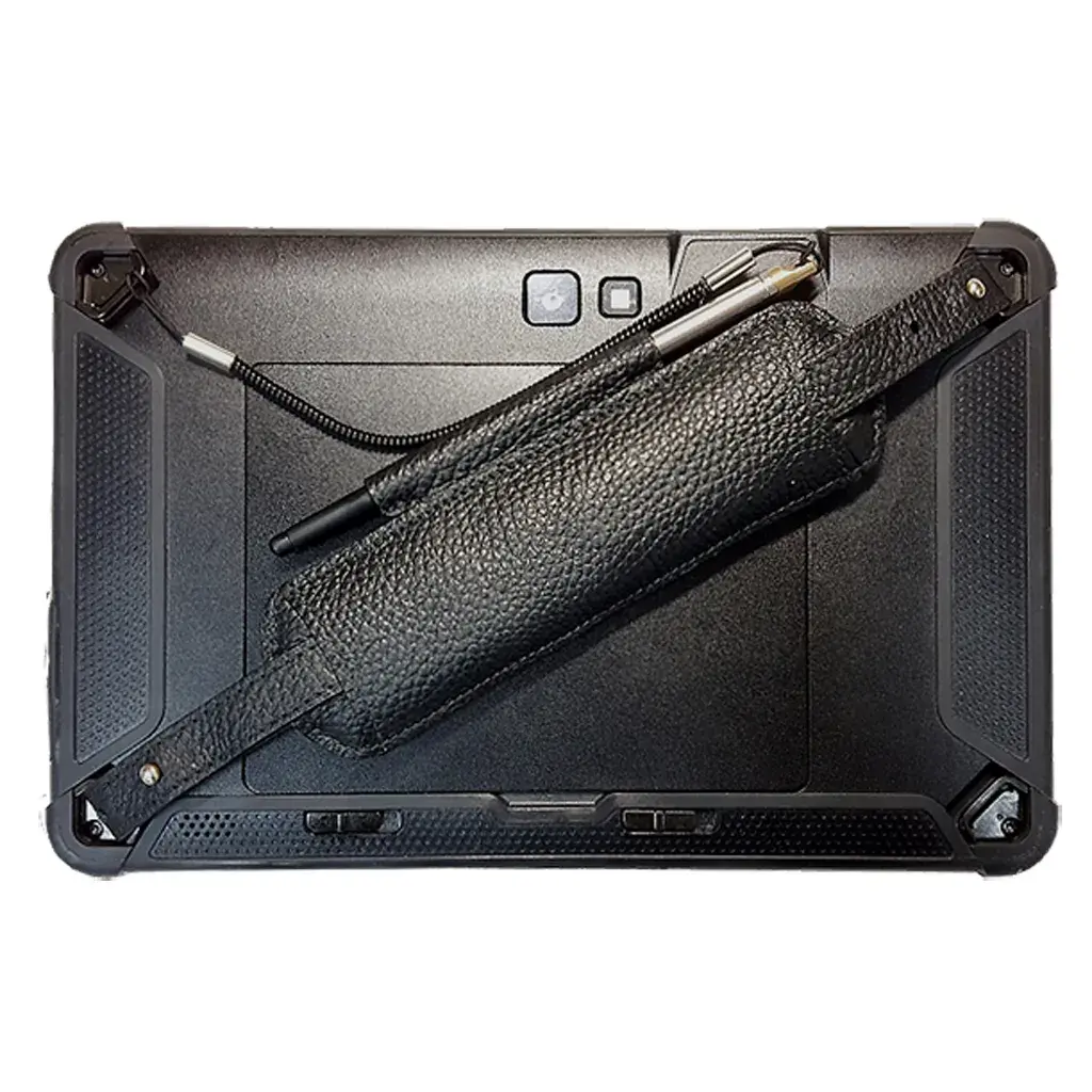 A Tablet PC, model RP70 back with strap