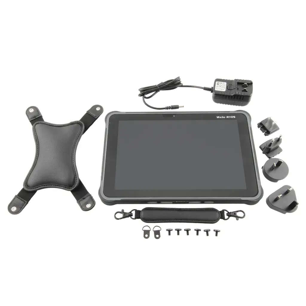 En Welo R10S Tablet PC, komplett leverans