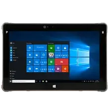 En Tablet PC av modell FIDS Yona Black